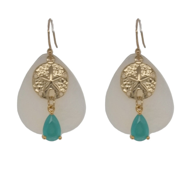 Collette Mother of Pearl Earrings