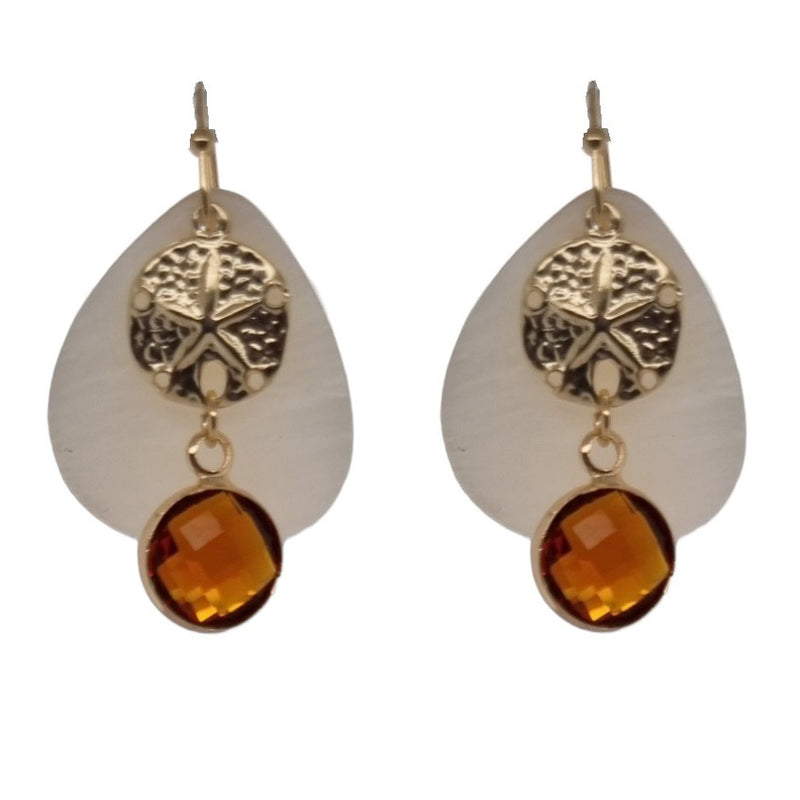 Collette Mother of Pearl Earrings