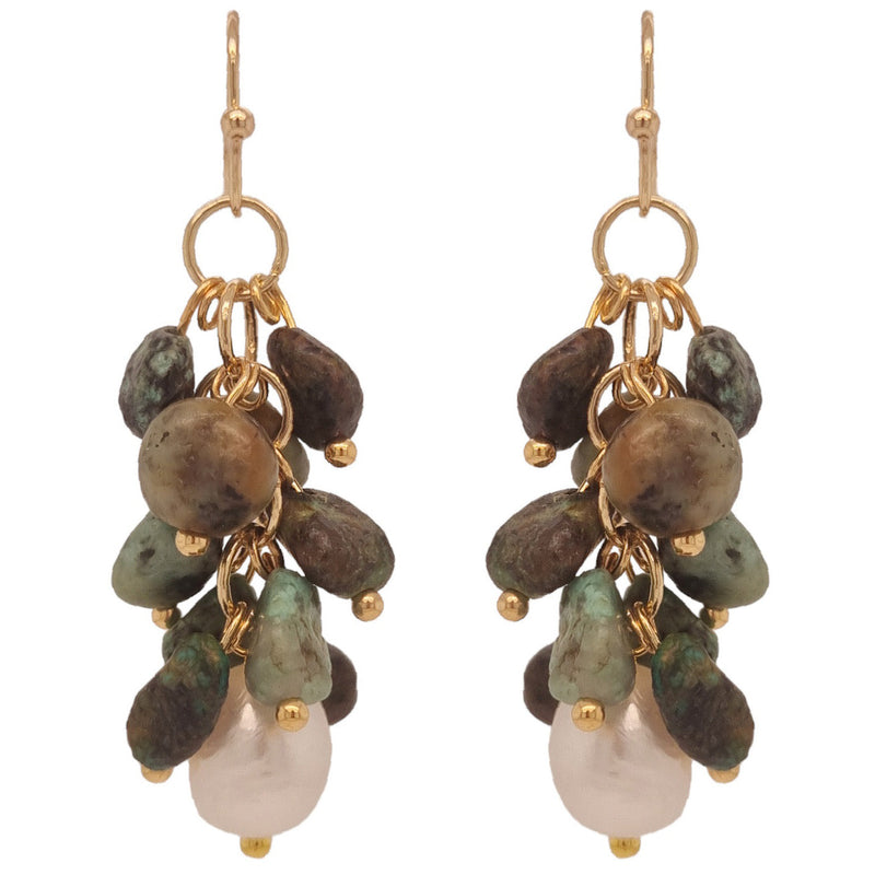 Alighieri Freshwater Pearl Gemstone Earrings