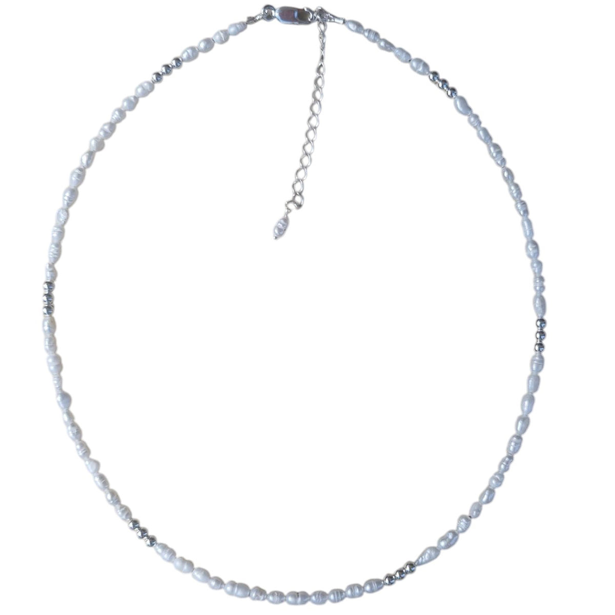 Abby Small Rice Freshwater Pearl Necklace