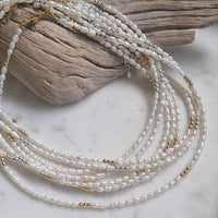 Abby Small Rice Freshwater Pearl Necklace