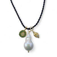 Aveline Pearl Cord Necklace