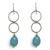 Azelle Chalcedony Earrings