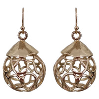 Baroque Short Wire Ball Earrings
