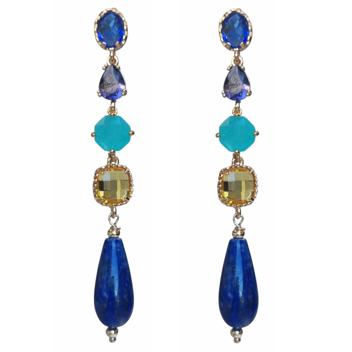 Bellissima Lapis Lazuli Earrings