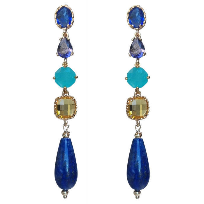 Bellissima Lapis Lazuli Earrings