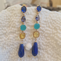 Bellissima Lapis Lazuli Earrings