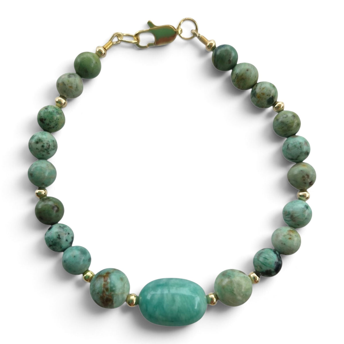 Caliora Turquoise and Amazonite Bracelet
