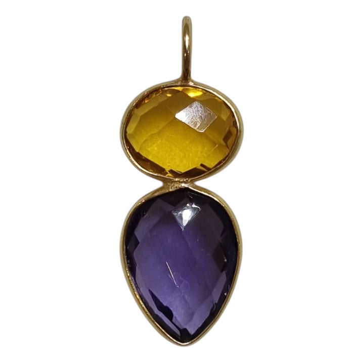 Candyland Charms Amethyst Citrine Crystal