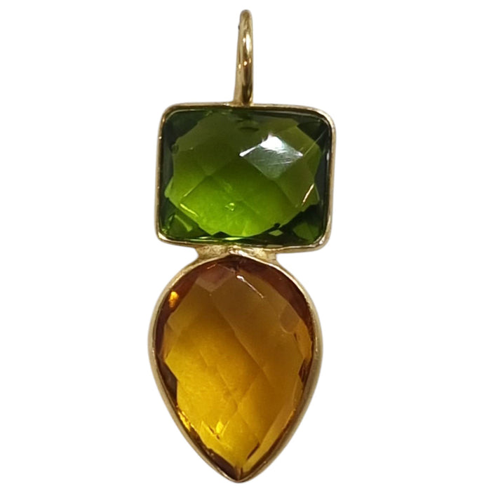 Candyland Charms Peridot Citrine Crystal