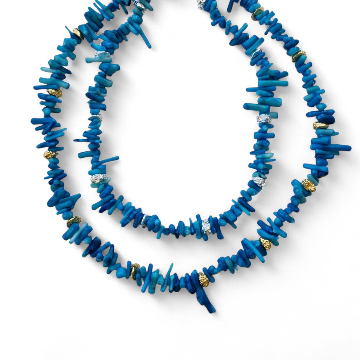 Coastline Coral Necklace-Teal