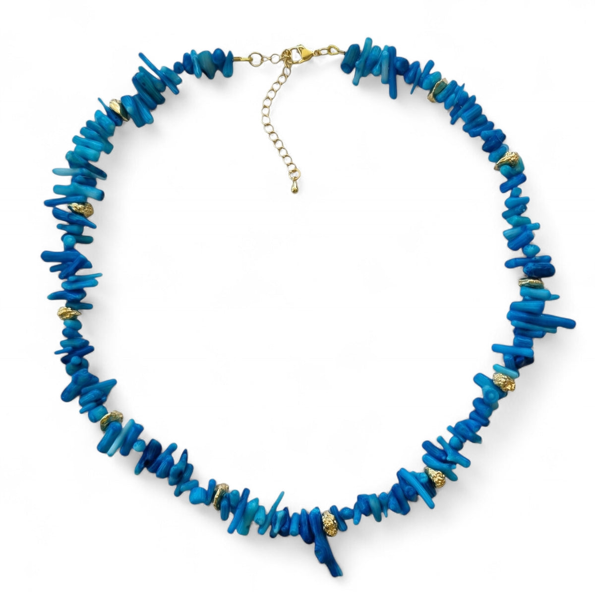 Coastline Coral Necklace-Teal