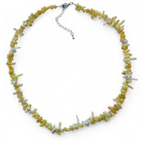 Coastline Coral Necklace-Yellow