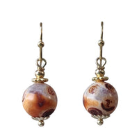 Dream Fire Agate Earrings