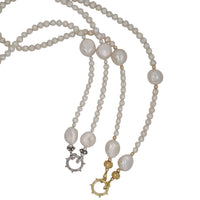 Gigi Freshwater Pearl Choker Charm Necklace