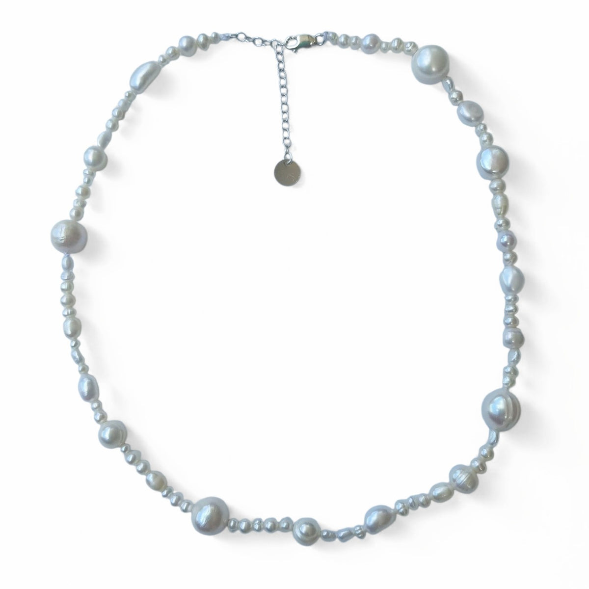 Golden Dune Granule Pearl Necklace