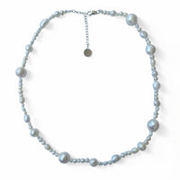 Golden Dune Granule Pearl Necklace