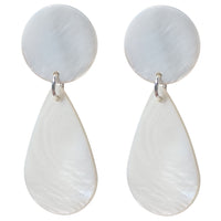 Halo Mother of Pearl Earrings