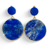 Indigo Lapis Lazuli Earrings