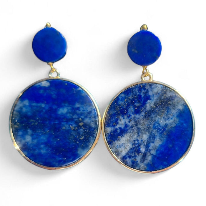 Indigo Lapis Lazuli Earrings