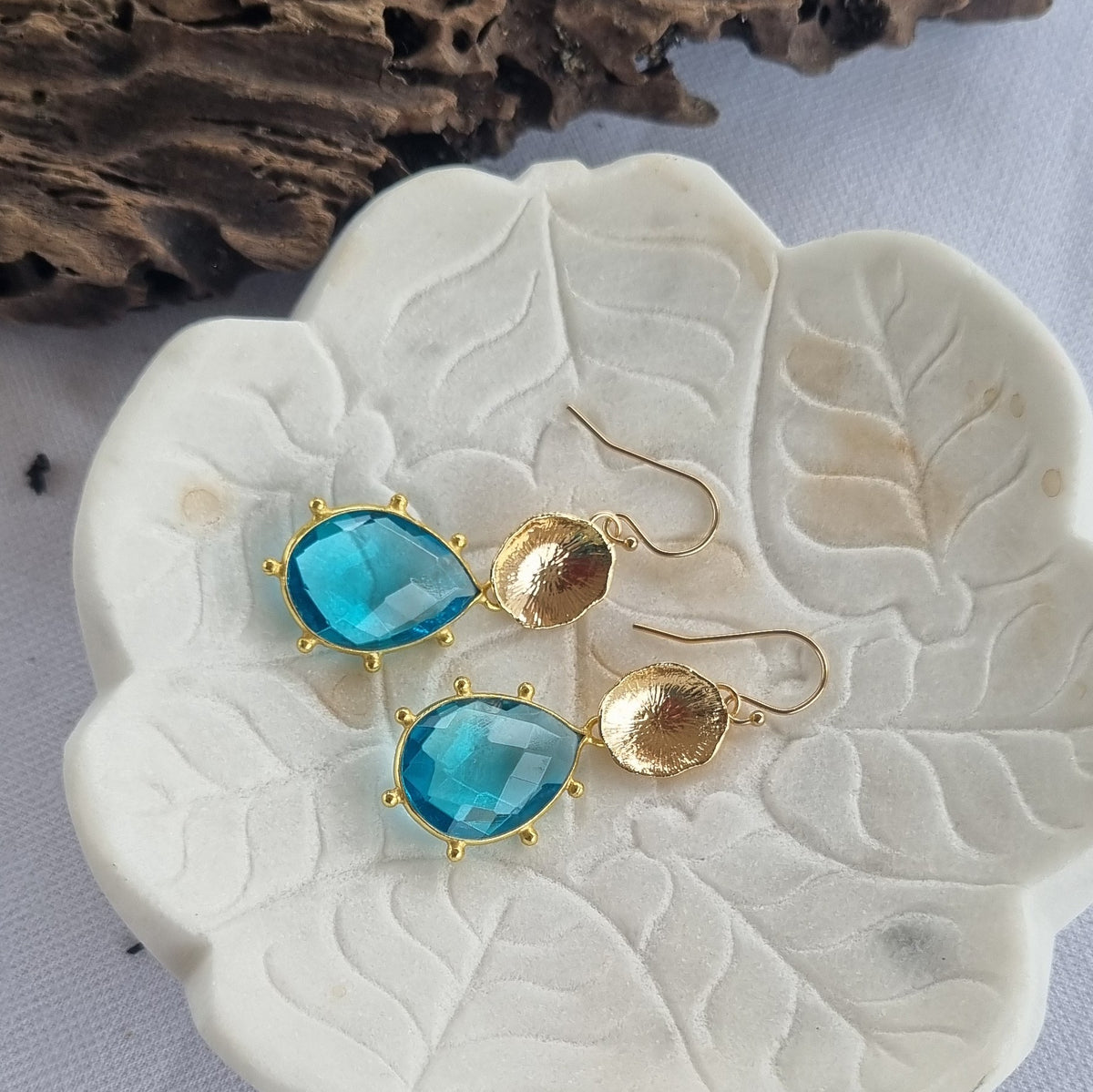 Joy Blue Topaz Earrings