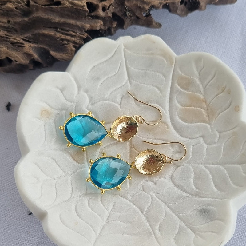 Joy Blue Topaz Earrings