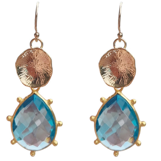 Joy Blue Topaz Earrings