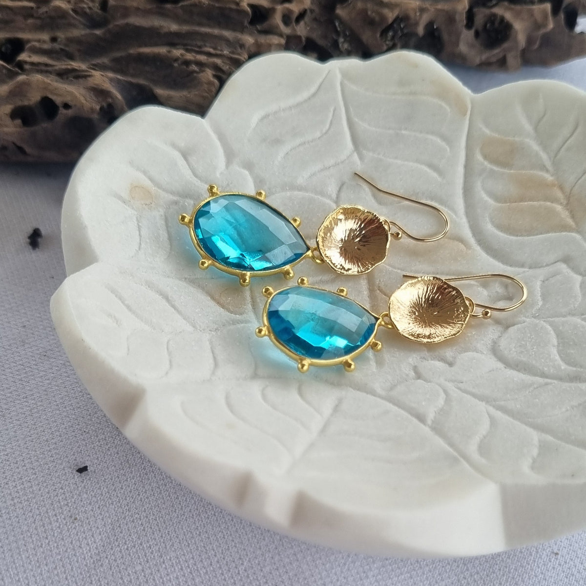 Joy Blue Topaz Earrings