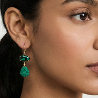 Kyle Green Onyx Earrings