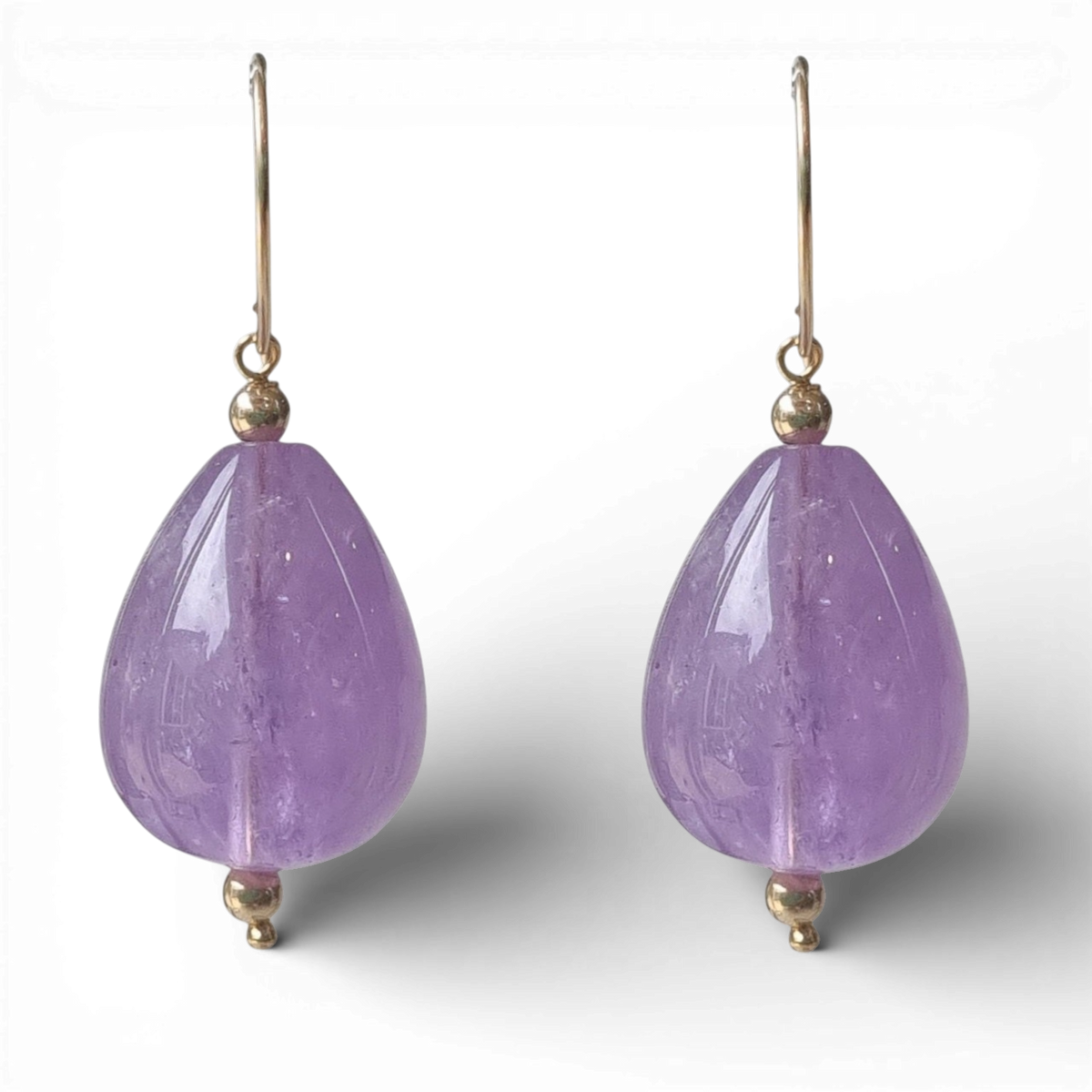 Liliana Lavender Amethyst Gold filled Earrings