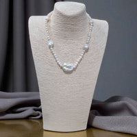 Lucy Organic Baroque Freshwater Pearl Necklace