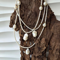 Lustrous White Freshwater Pearl Pendant Necklace