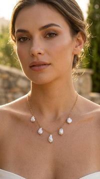 Maui Keshi Freshwater Pearl Pendant Necklace