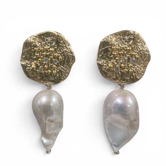 Milana Baroque Pearl Earrings