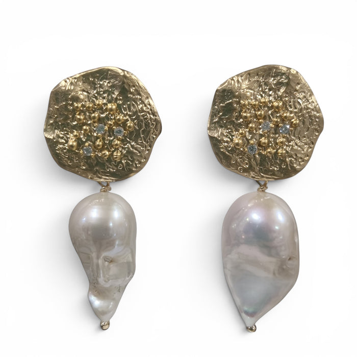 Milana Baroque Pearl Earrings