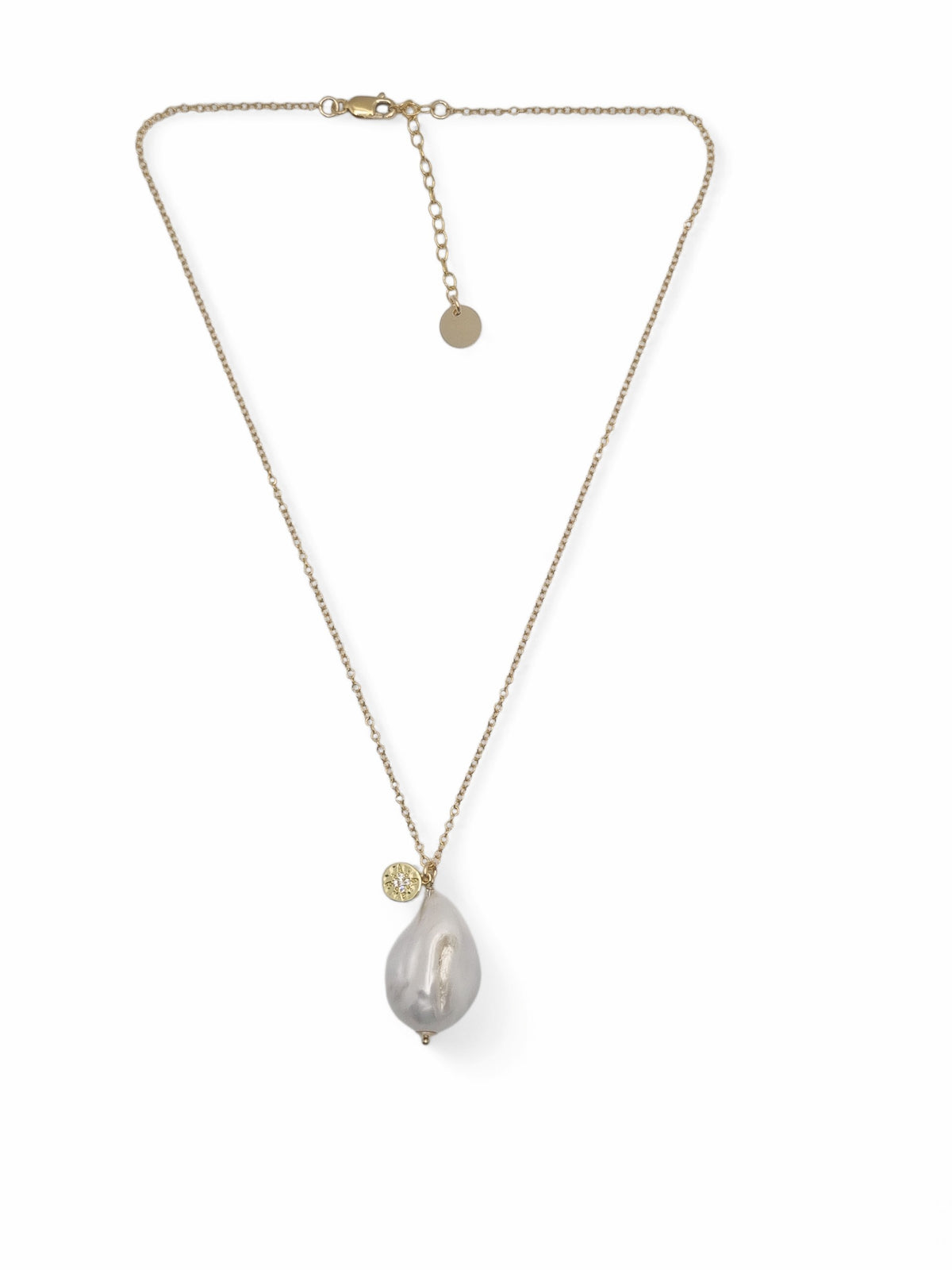 Mitu Keshi Pearl Charm Pendant Necklace