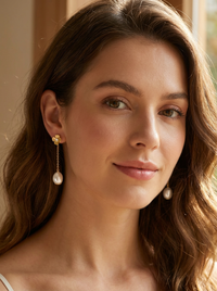Pearlicious Marine Pearl Earrings