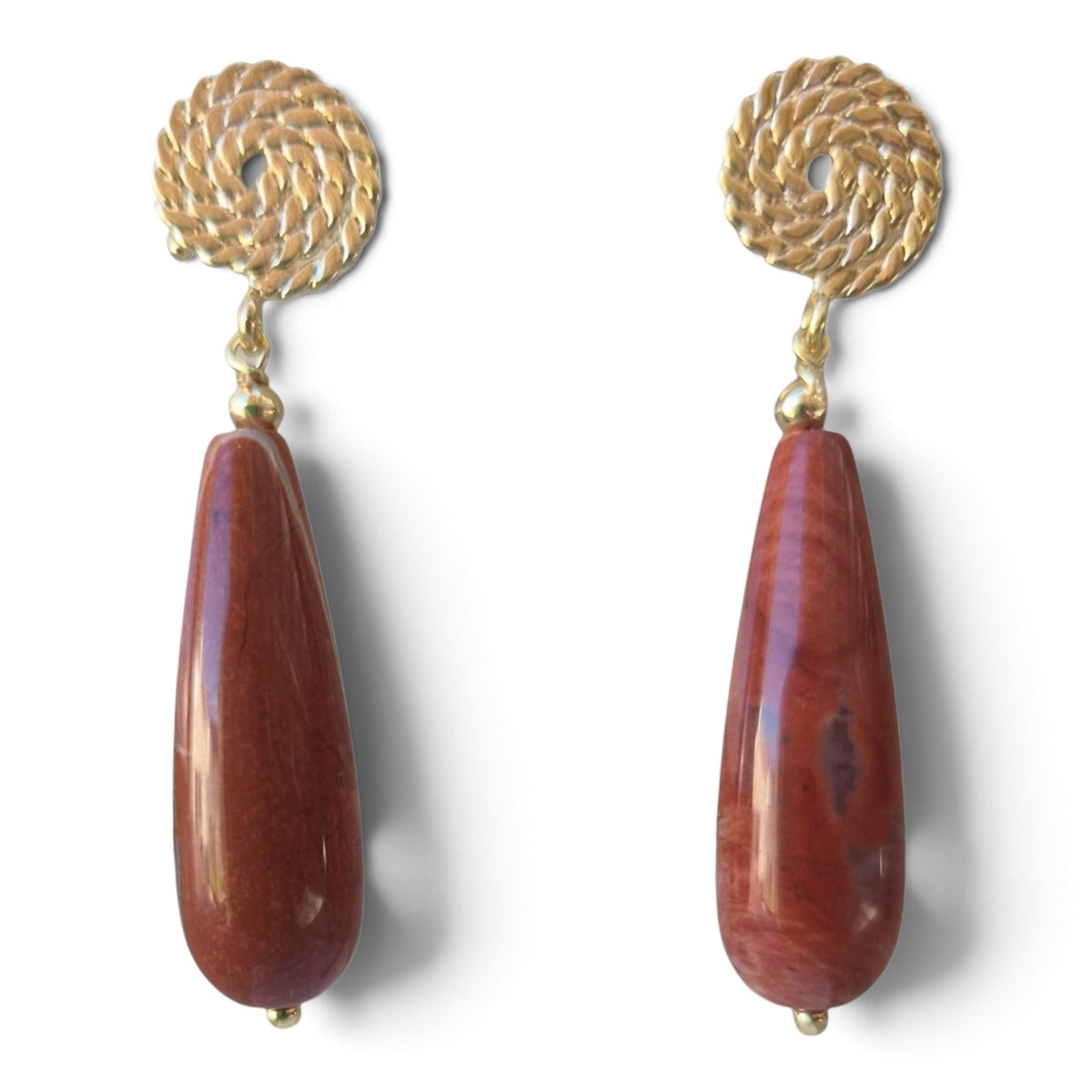 Ravello Red Jasper Earrings