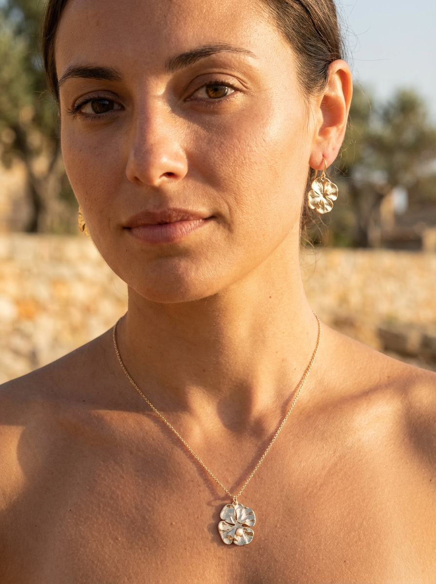 Royal Oak 18k Gold plate Necklace
