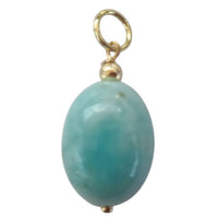 Sage Gemstone Pendants Charms Amazonite