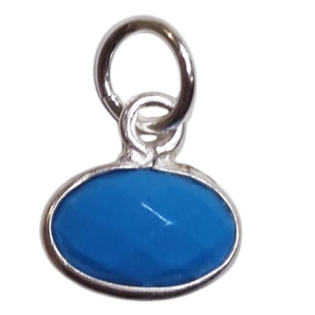 Sage Turquoise Pendant and Charms