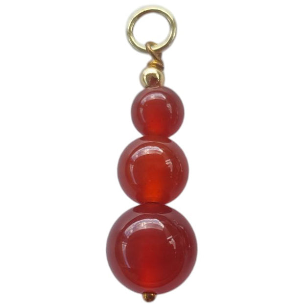 Sage Gemstone Pendants Charms Carnelian