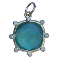 Sage Gemstone Necklace Charms