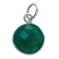 Sage Gemstone Necklace Charms