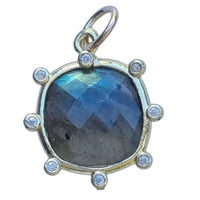 Sage Gemstone Necklace Charms