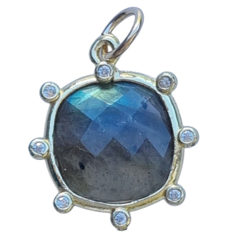 Sage Gemstone Necklace Charms