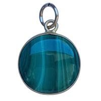 Sage Gemstone Necklace Charms