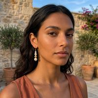 Solene Pearl Earrings
