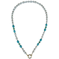 Sona Freshwater Pearl and Gemstone Necklace