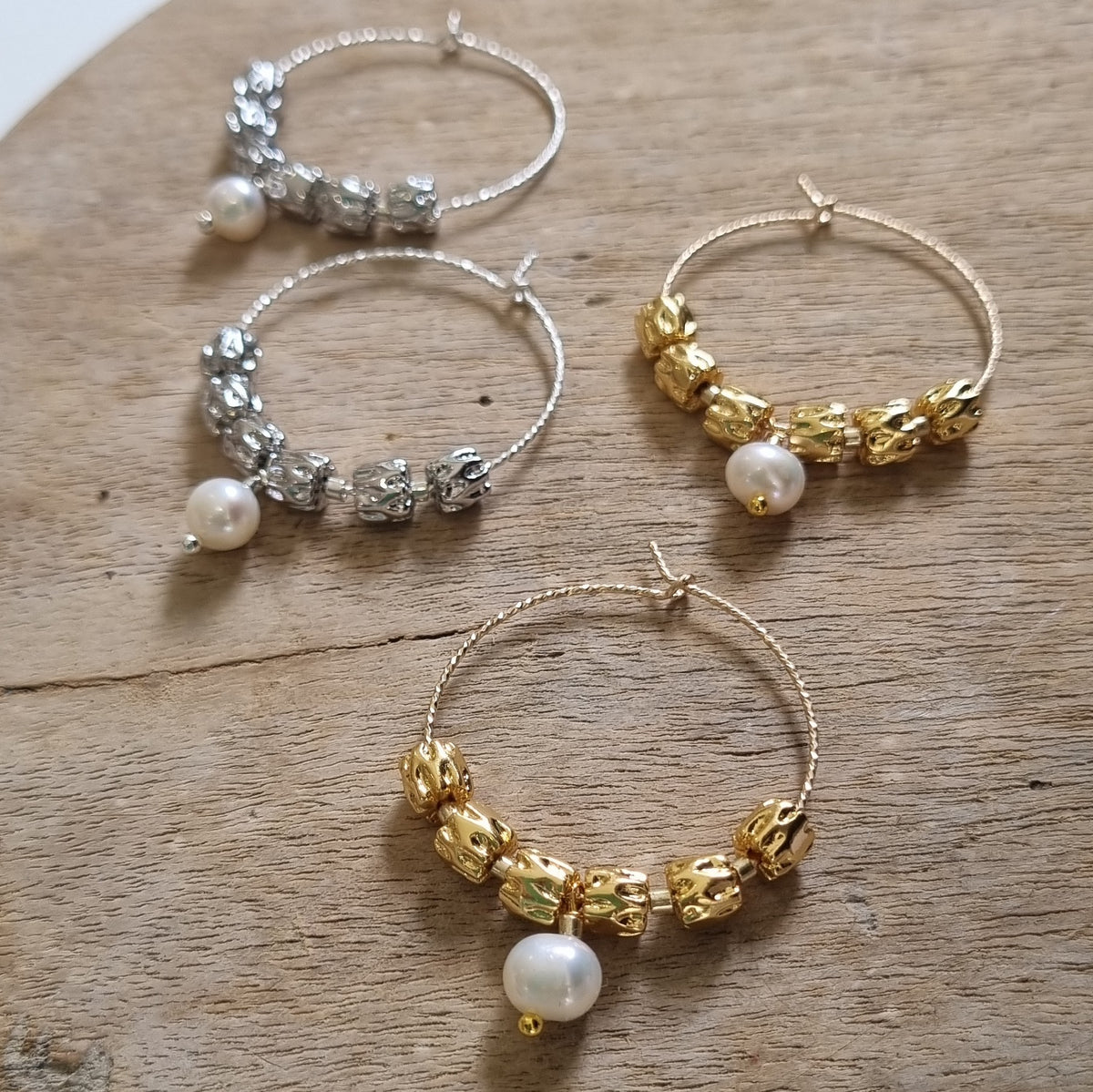 Sorella Pearl Hoops